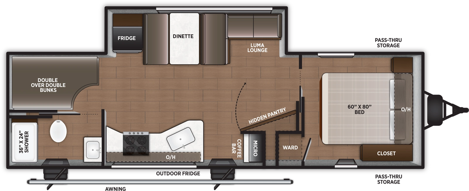 Airelume 265 Floorplan
